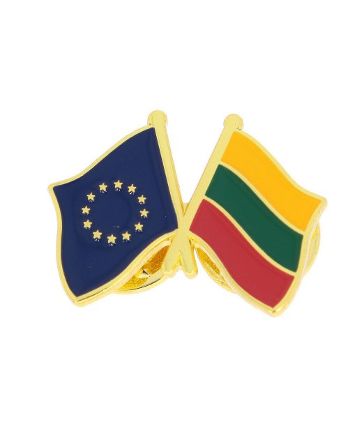 Ženkliukas Lietuvos ir Europos Sąjungos vėliavos
